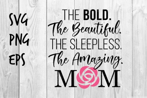 Amazing Mom SVG for Crafts and Graphics