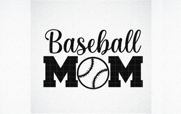 Baseball Mom SVG PNG for Crafts and Graphics