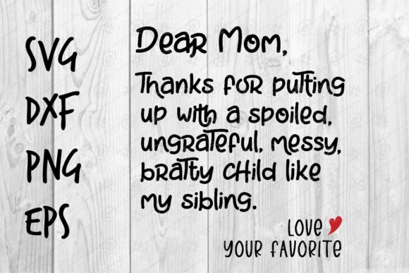 Dear Mom SVG Embroidery Design Review