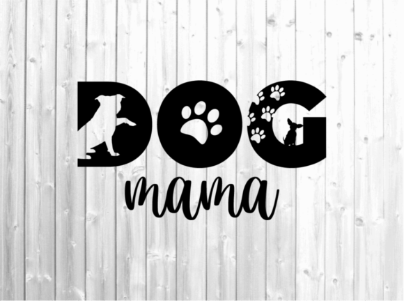Fur Mom Svg - Dog Mama Svg for Crafts and Graphics