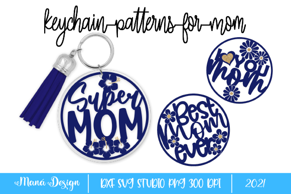 Keychain Patterns for Mom SVG - A Crafts Graphics Review